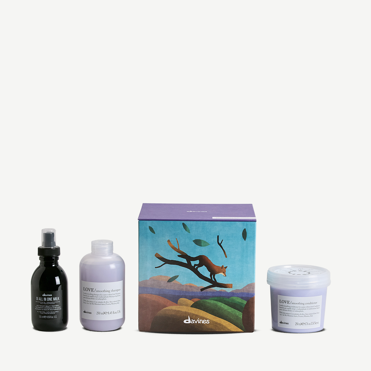 LOVE SMOOTH BOX Love Smooth sh+cond+OI milk 135ml HOLIDAY 25